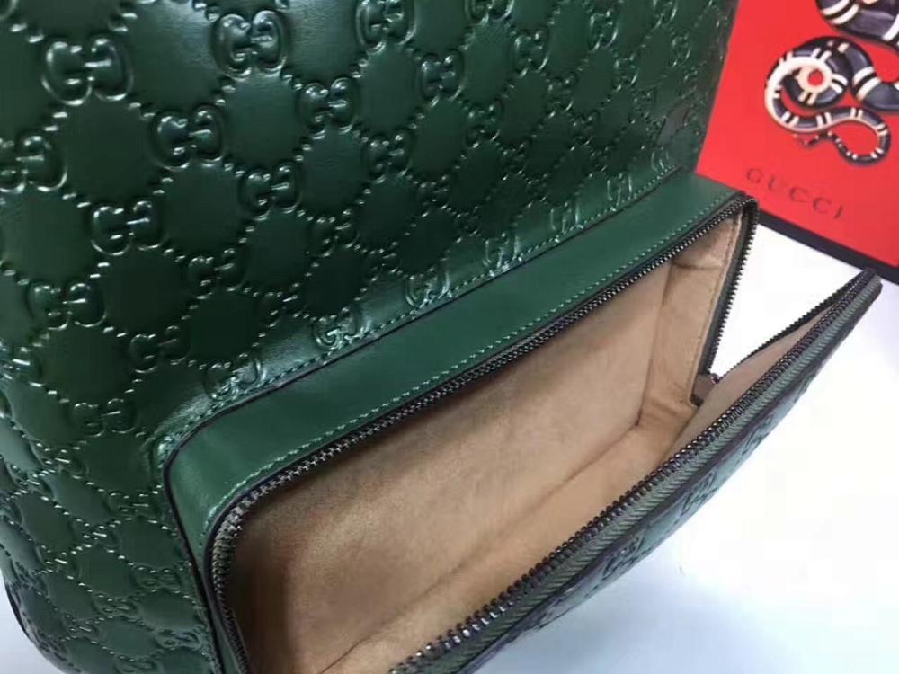 Classic Refined Leather Backpack