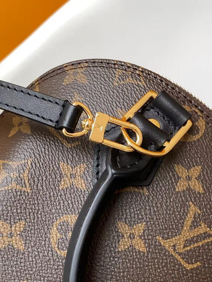 Leather Top Handle Bag