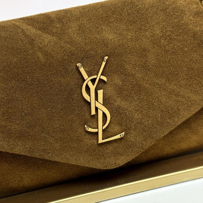 Suede Top Handle Bag