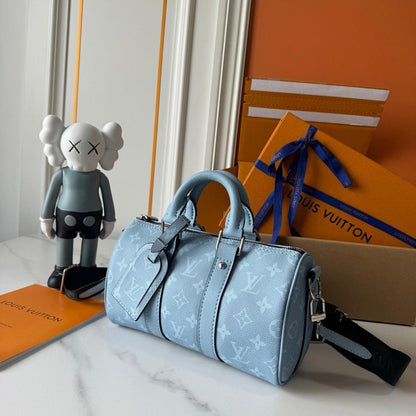 Keepall Monogram Calfskin Travel Bag