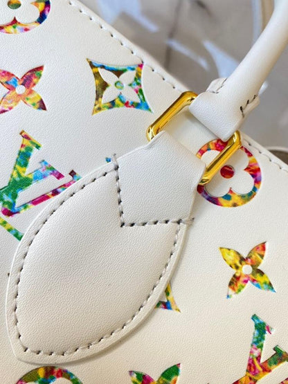 Classic Elegant Printed Leather Bag
