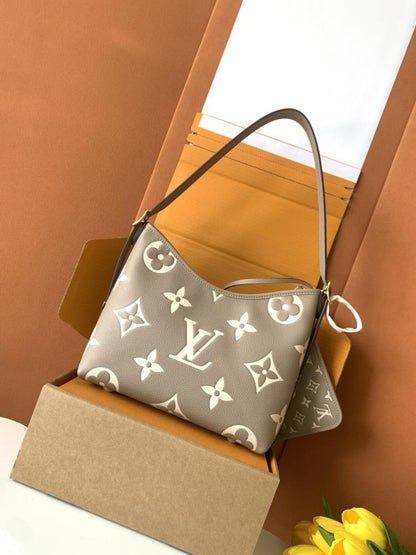 Leather Top Handle Bag