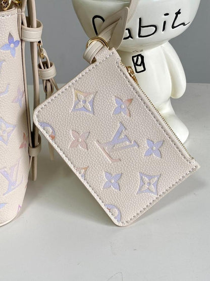 Stylish Refined Monogram Leather Shoulder Bag