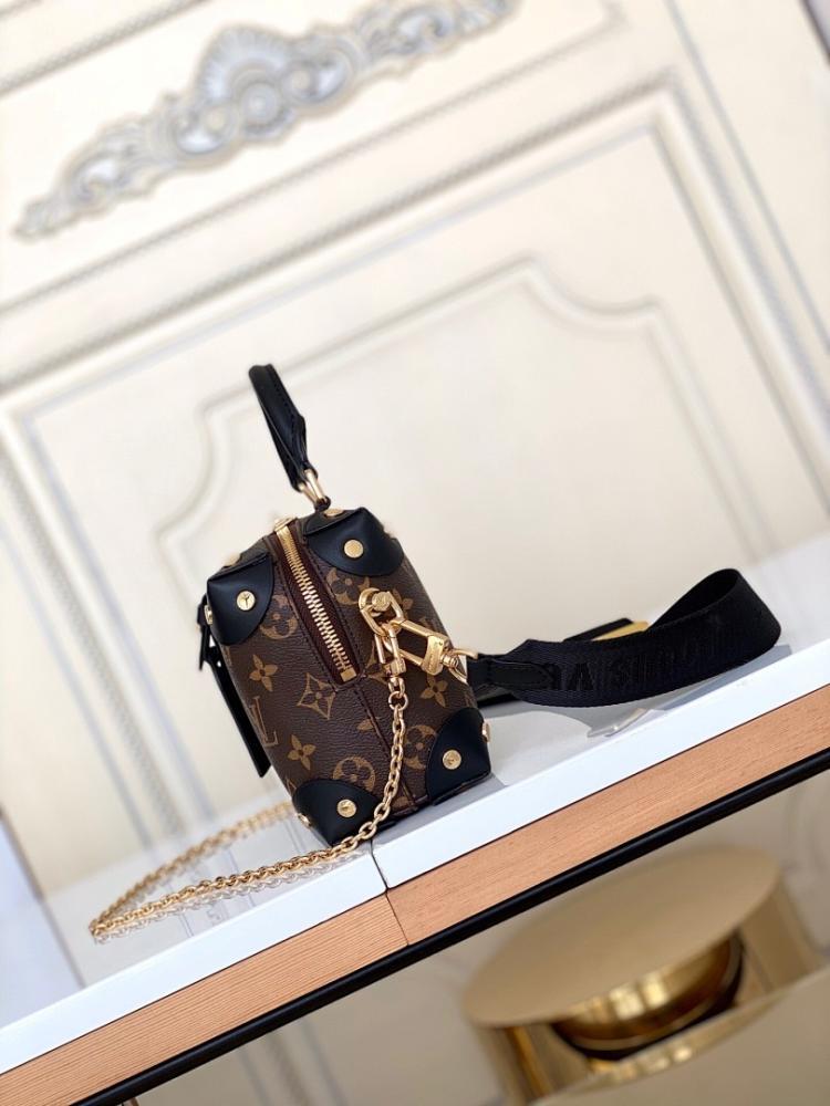 Classic Monogram Leather Shoulder Bag – Limited Edition
