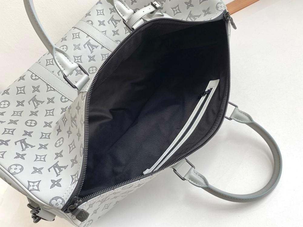 Classic Modern Grey Calfskin Bag