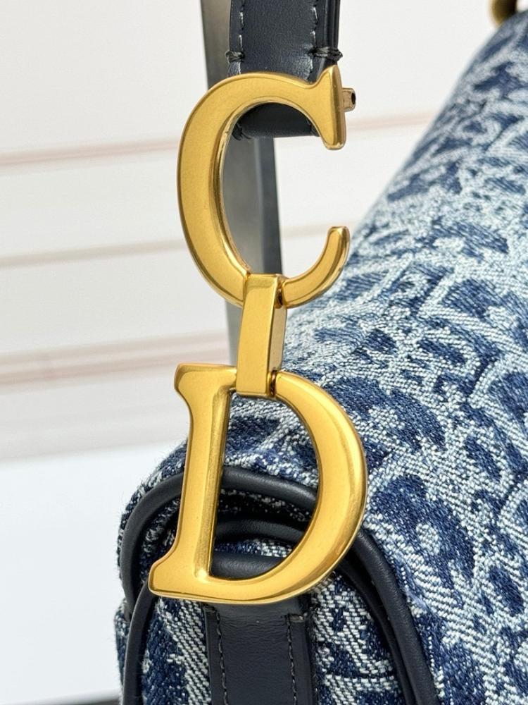 Modern Stylish Blue Embroidered Shoulder Bag