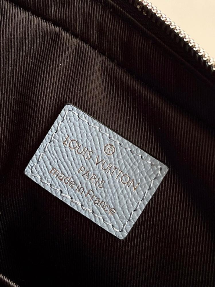 Italian-Inspired Luxury Monogram Calfskin Shoulder Bag