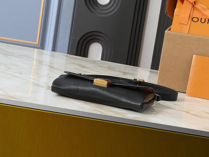 Modern Italian-Inspired Monogram Calfskin Wallet