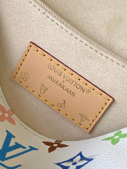 Diane Monogram Leather Shoulder Bag