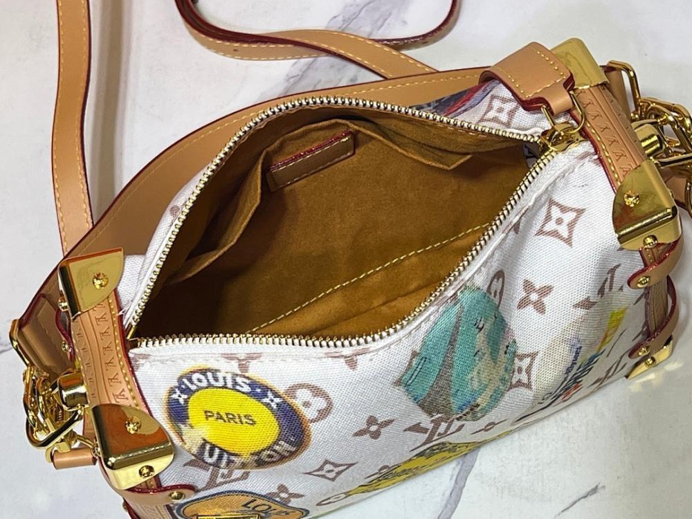 Modern Stylish Monogram Calfskin Travel Bag