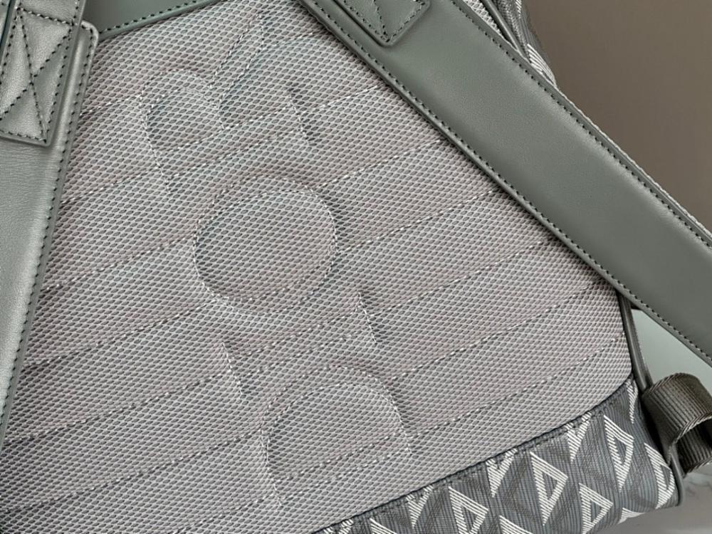 Elegant Premium Black Quilted Leather Backpack