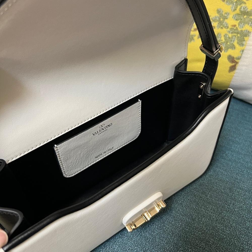 VLogo Signature Calfskin Shoulder Bag