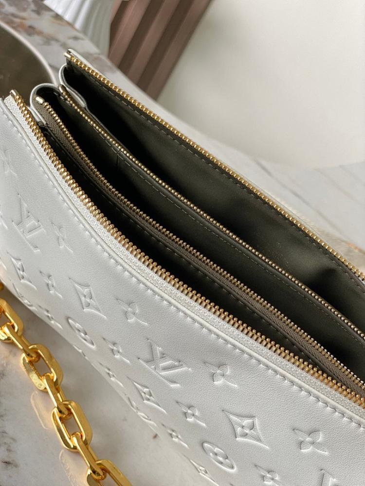 Modern Luxury Monogram Leather Top Handle Bag