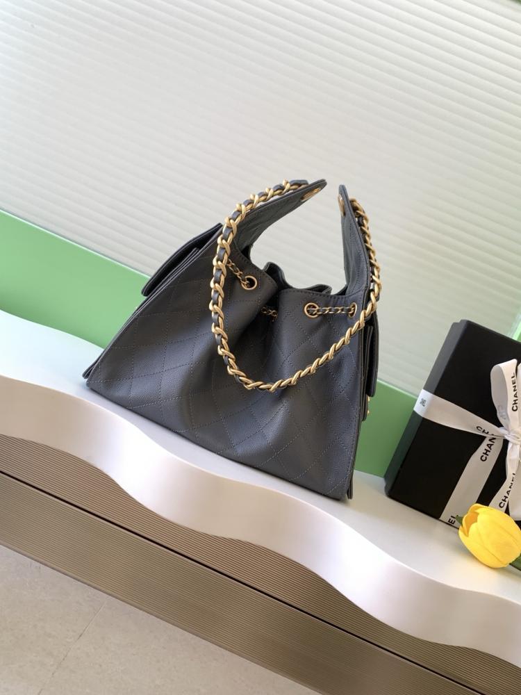 Gold Bucket Bag
