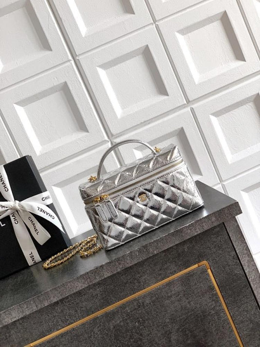 Silver Shoulder Bag