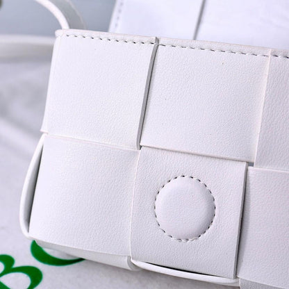 Stylish Refined Leather Crossbody Bag