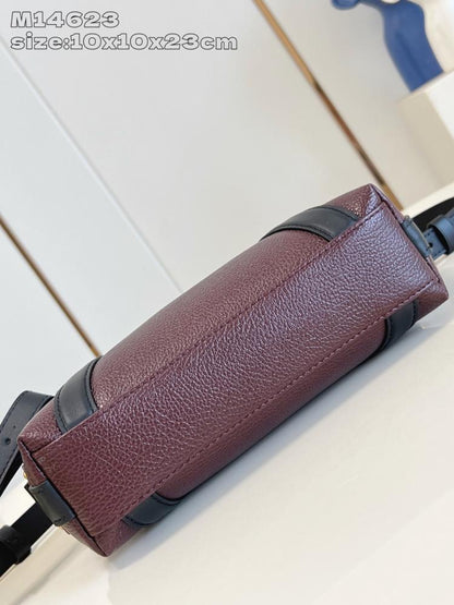 Leather Top Handle Bag