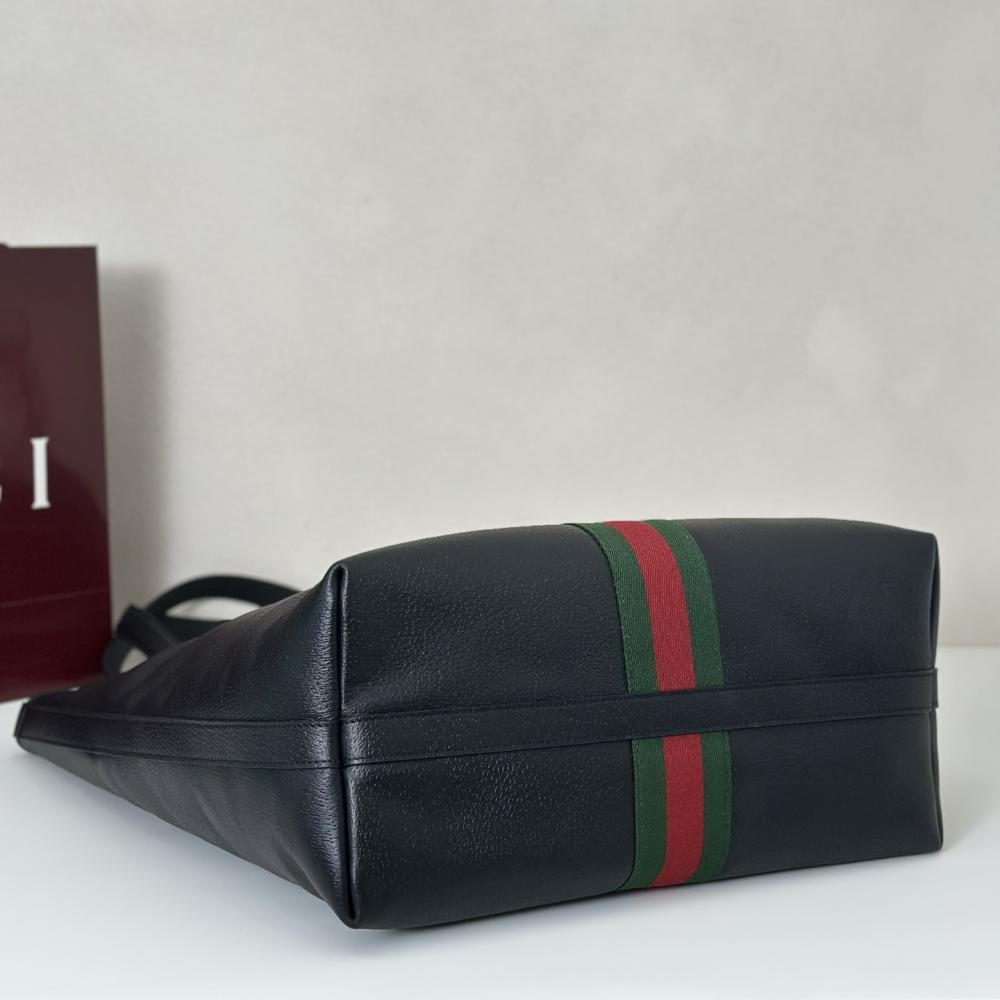 Leather Top Handle Bag