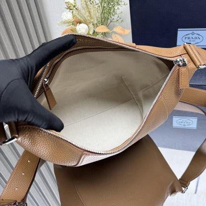 Leather Top Handle Bag