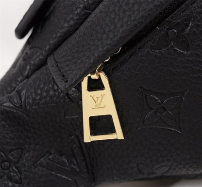 Classic Luxury Monogram Leather Shoulder Bag