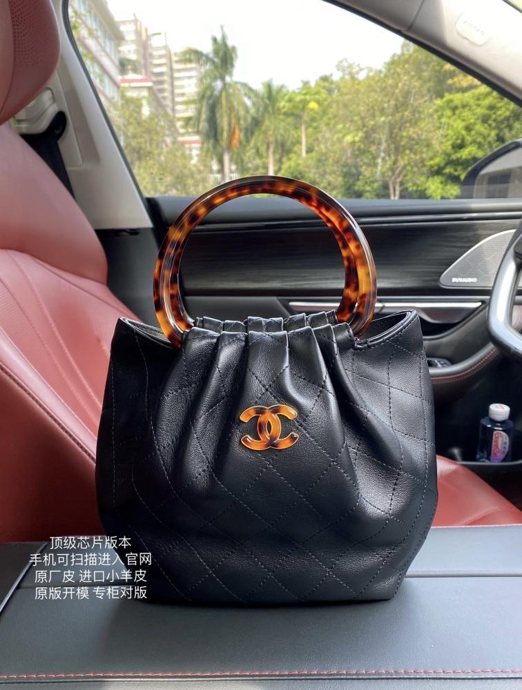Modern Leather Top Handle Bag