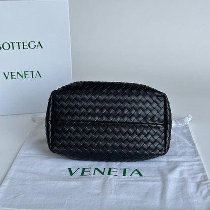 Classic Luxury Woven Leather Shoulder Bag