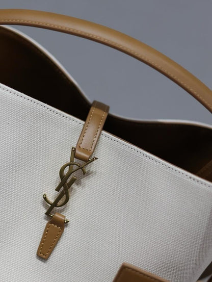 Modern Italian-Inspired Leather Top Handle Bag