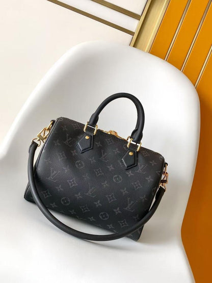 Leather Top Handle Bag