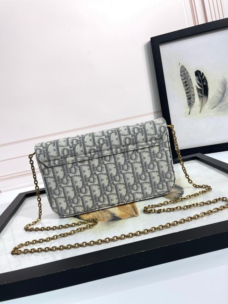 Saddle Grey Printed Shoulder Bag