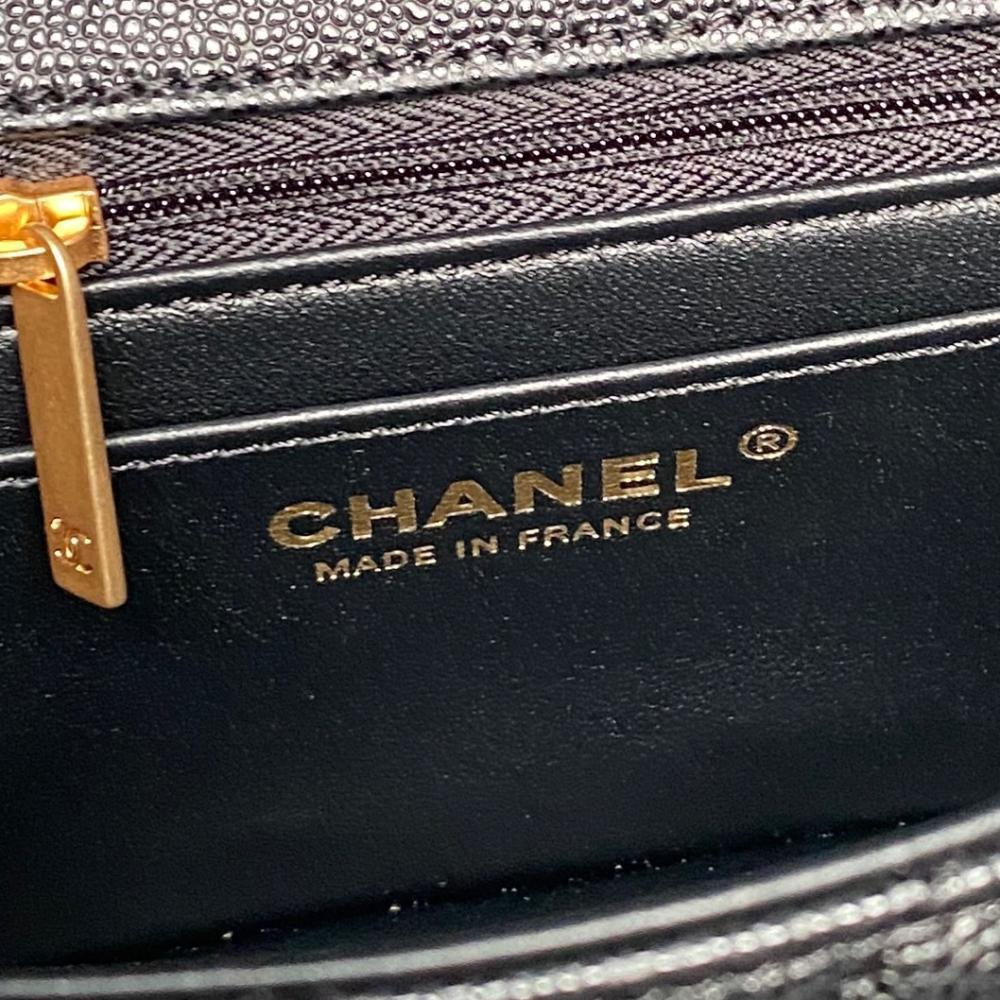 Leather Top Handle Bag
