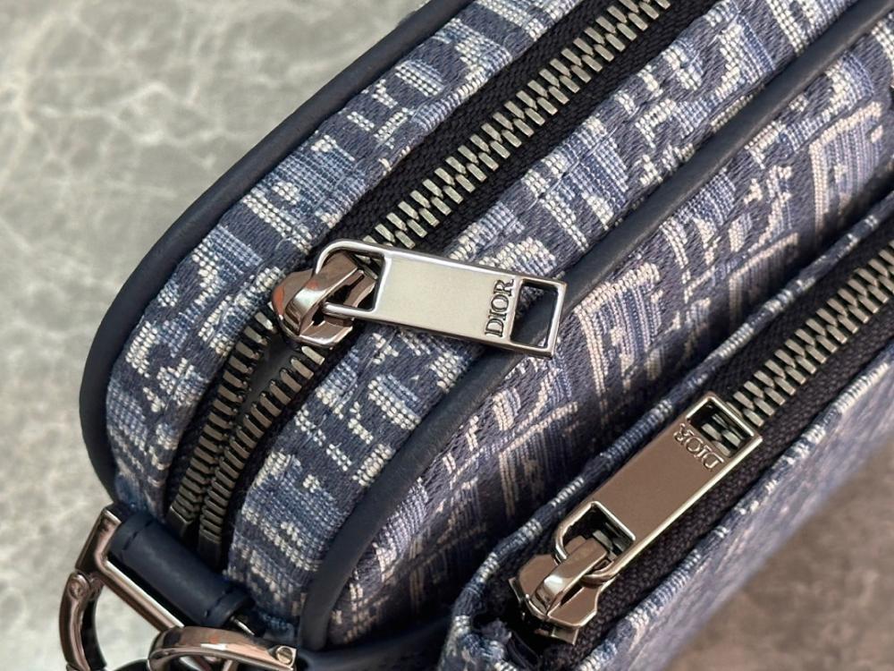 Modern Blue Printed Shoulder Bag – Limited Edition