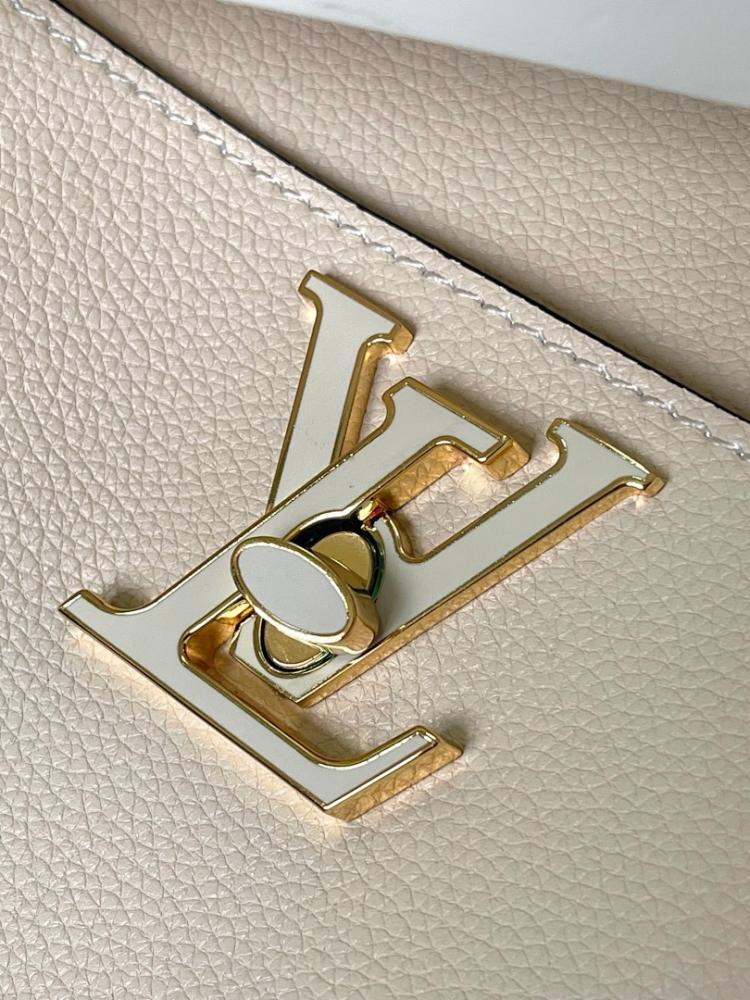 Classic Elegant Gold Calfskin Bucket Bag