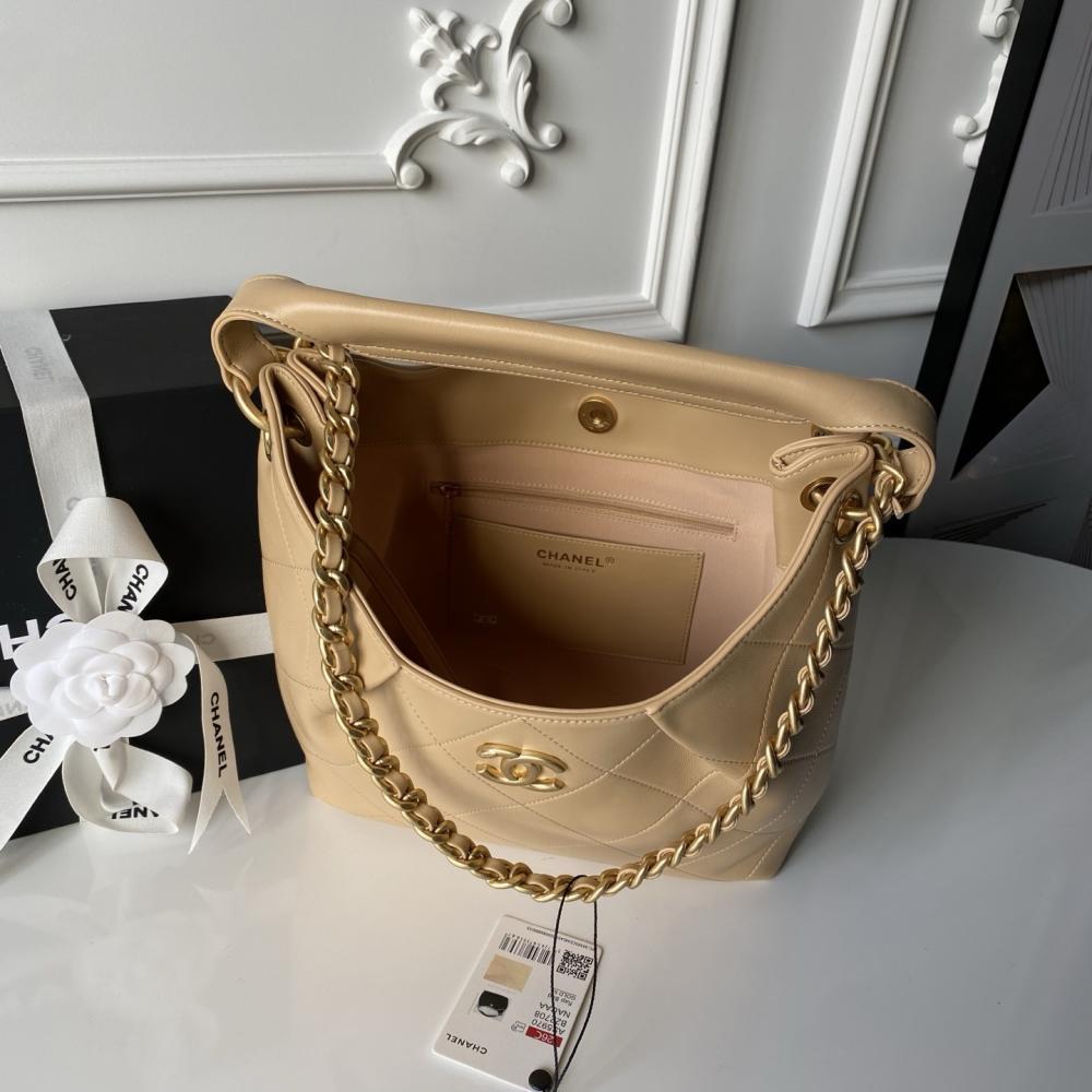 Calfskin Hobo Bag