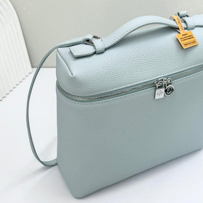 Modern Stylish Gold Calfskin Crossbody Bag