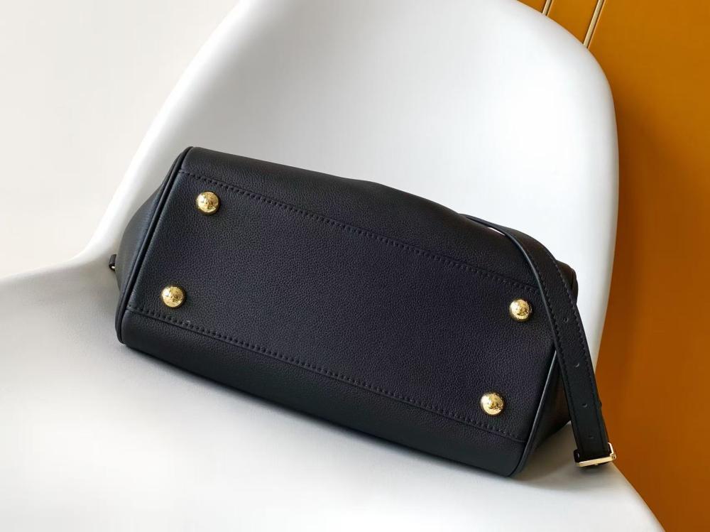 Calfskin Top Handle Bag