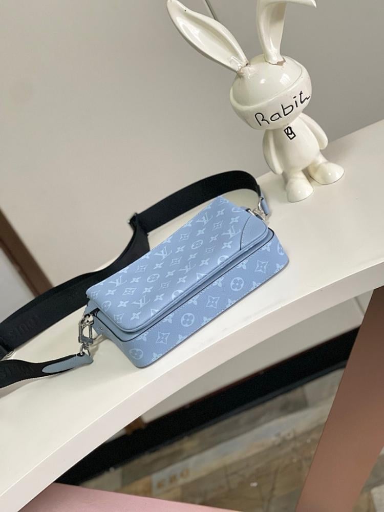 Italian-Inspired Luxury Monogram Calfskin Shoulder Bag