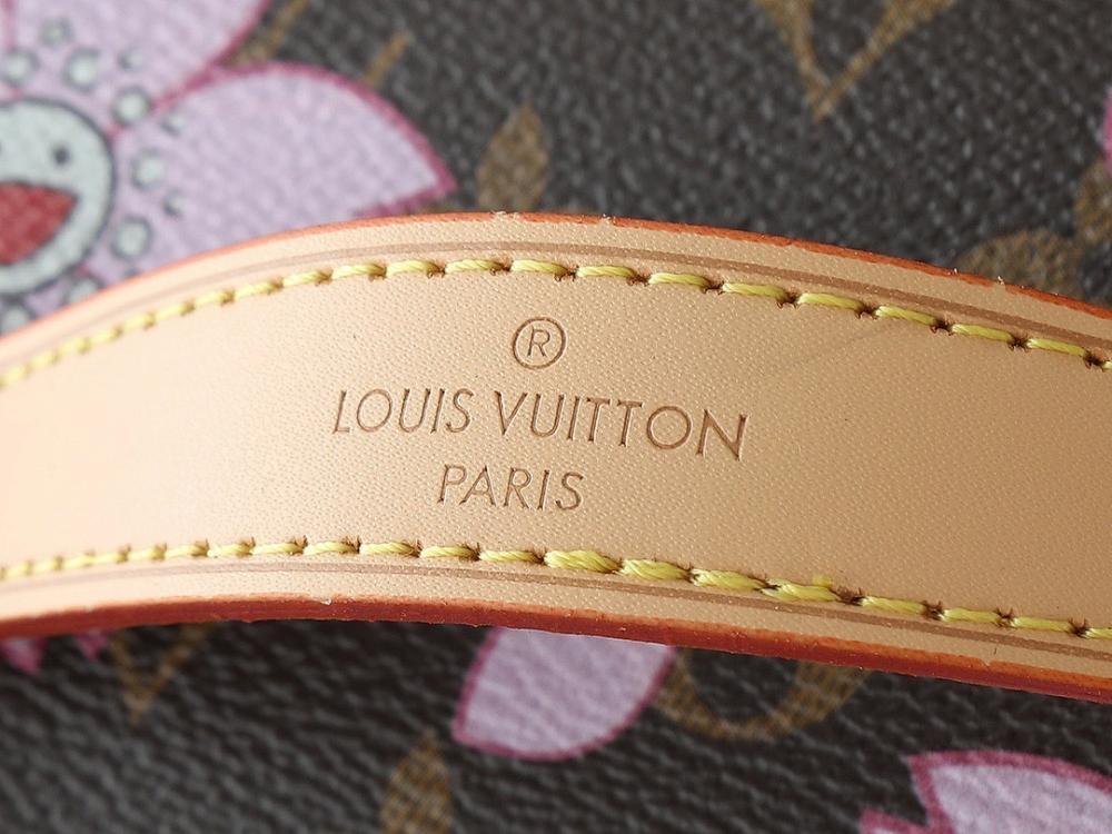 Classic Refined Monogram Leather Shoulder Bag