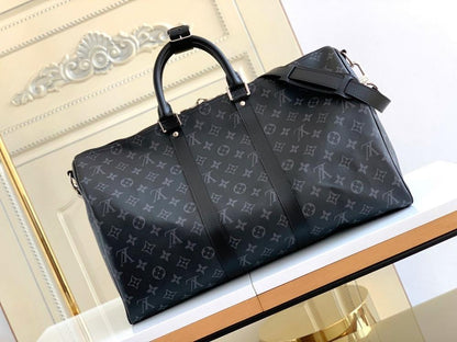 Modern Black Quilted Leather Shoulder Bag – Special Edition