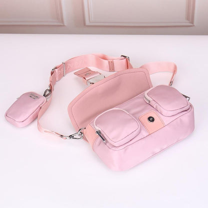 Modern Italian-Inspired Calfskin Crossbody Bag