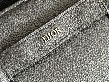 Italian-Inspired Elegant Black Quilted Leather Top Handle Bag