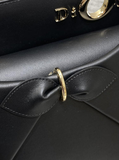 Luxury Leather Top Handle Bag