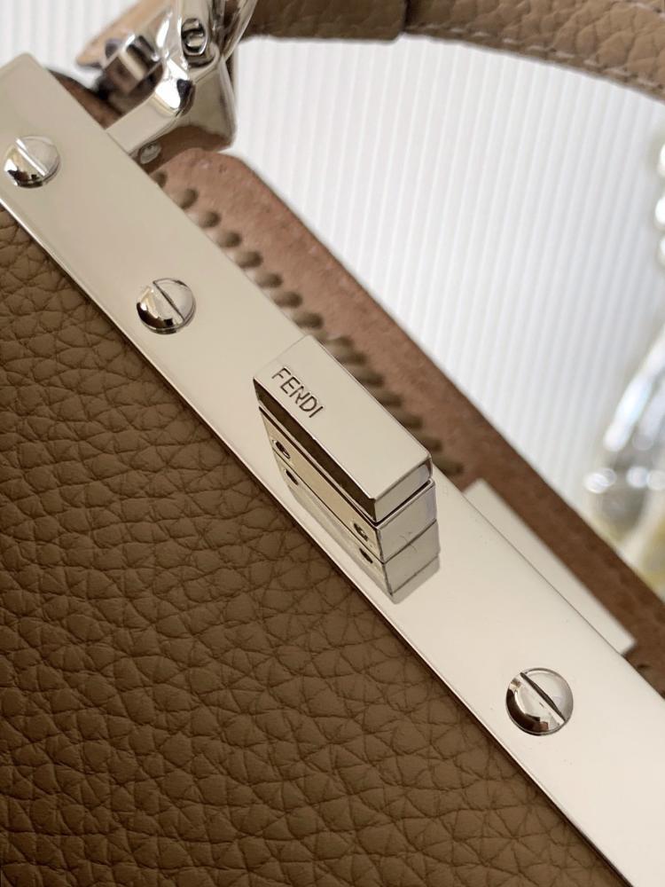 Calfskin Top Handle Bag
