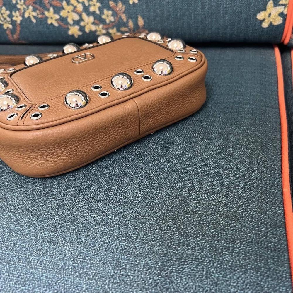 Modern Refined Calfskin Shoulder Bag