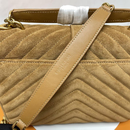 Classic Leather Shoulder Bag
