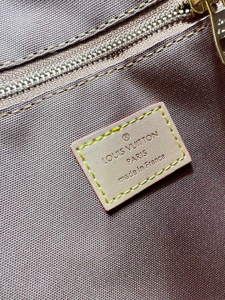 Speedy Bandouliere Monogram Leather Crossbody Bag