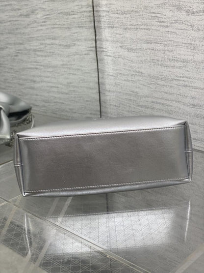 Leather Top Handle Bag