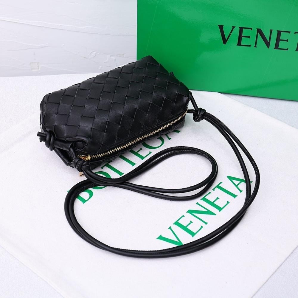 Italian-Inspired Luxury Woven Leather Bag