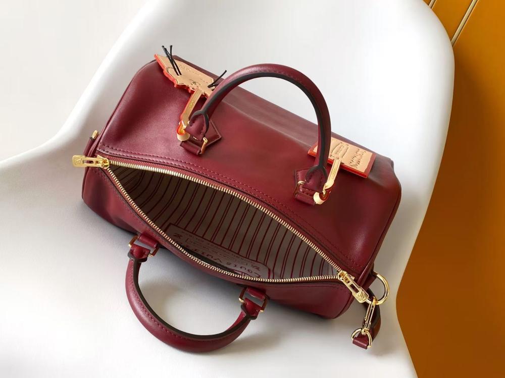 Calfskin Top Handle Bag