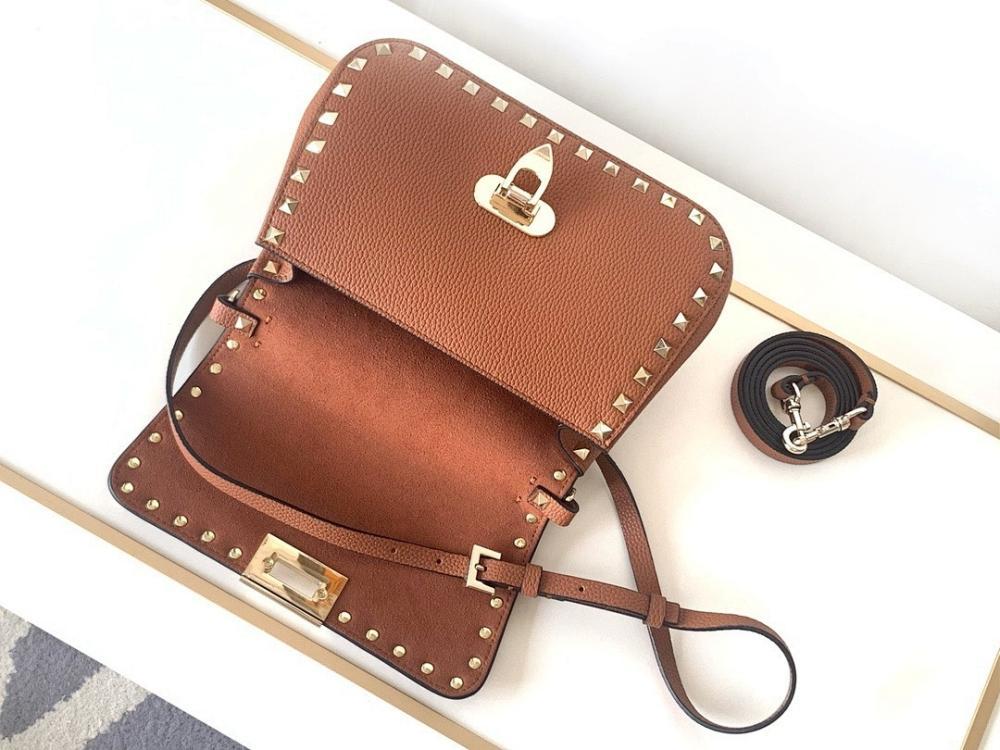 Luxury Premium Studded Leather Crossbody Bag