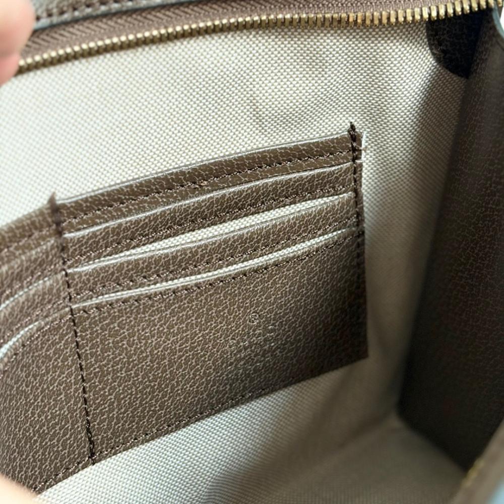 Ophidia Red Top Handle Bag